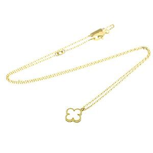 Van Cleef & Arpels Sweet Alhambra Pendant 18K Yellow Gold And Mother Of Pearl